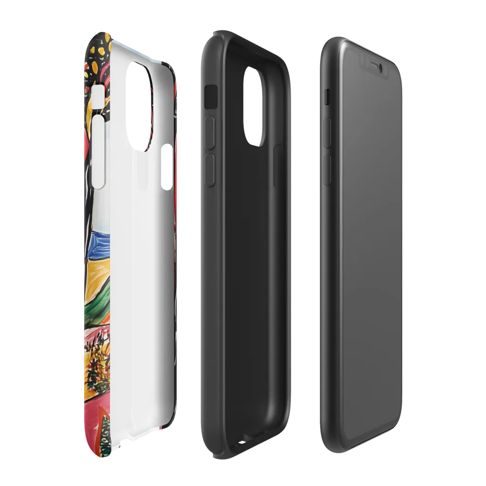 Vibrant Nature's Embrace | Phone Case |  11 | Tough Case | Matte