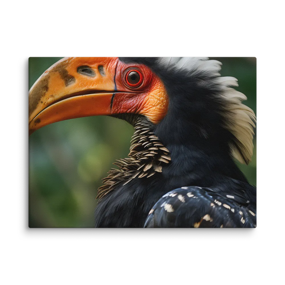 Majesty of the Hornbill | Canvas | 9″×12″