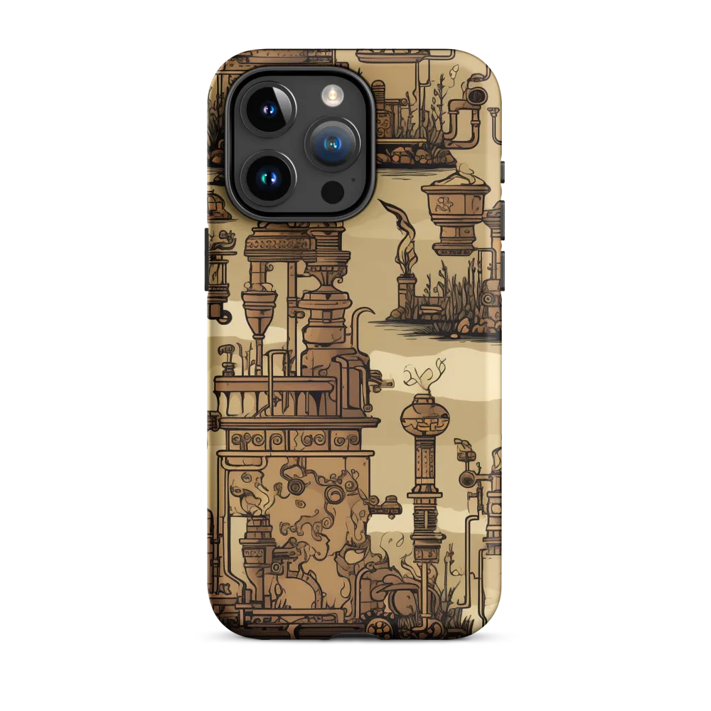 Whimsical Industrial Landscape