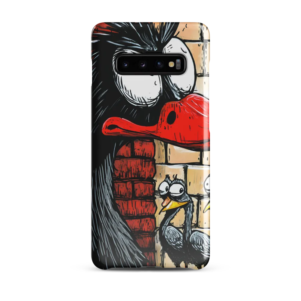 Whimsical Encounter | Phone Case |  S10 Plus | Snap Case | Glossy