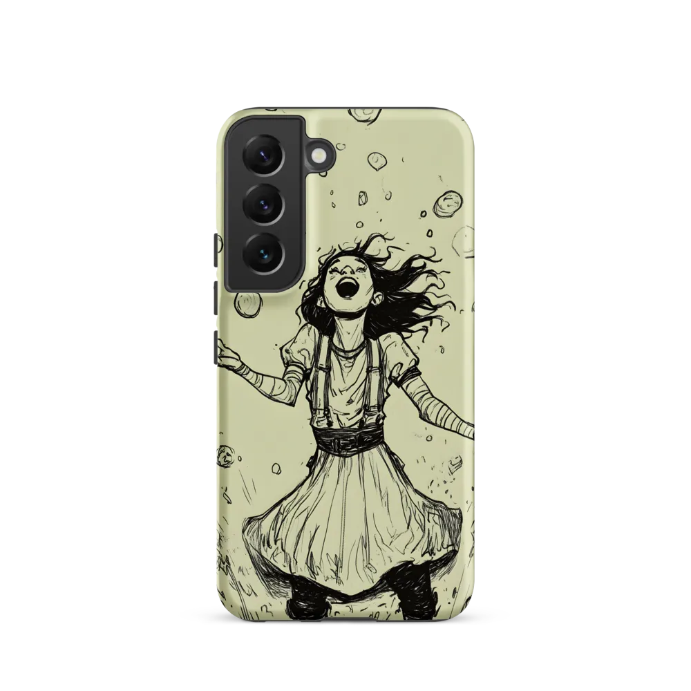 The Joy of Bubbles | Phone Case |  S22 | Tough Case | Matte