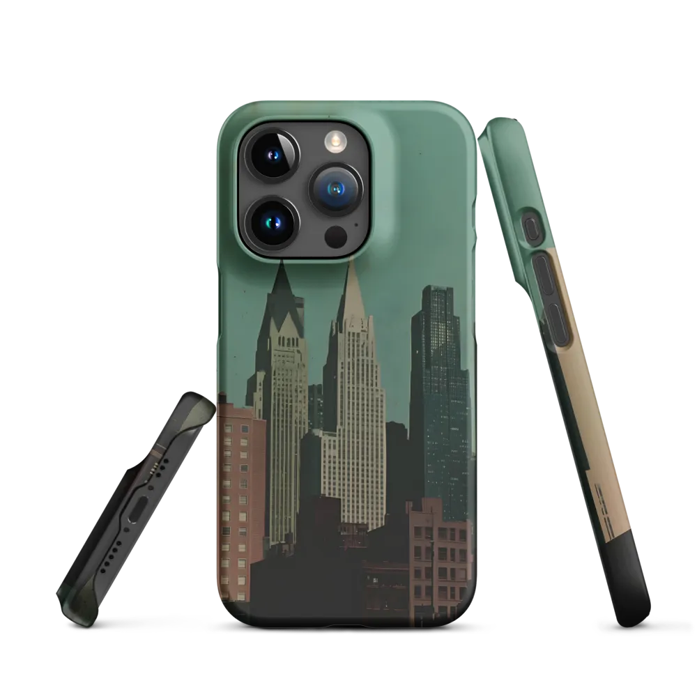 Urban Nostalgia: A Retro Cityscape