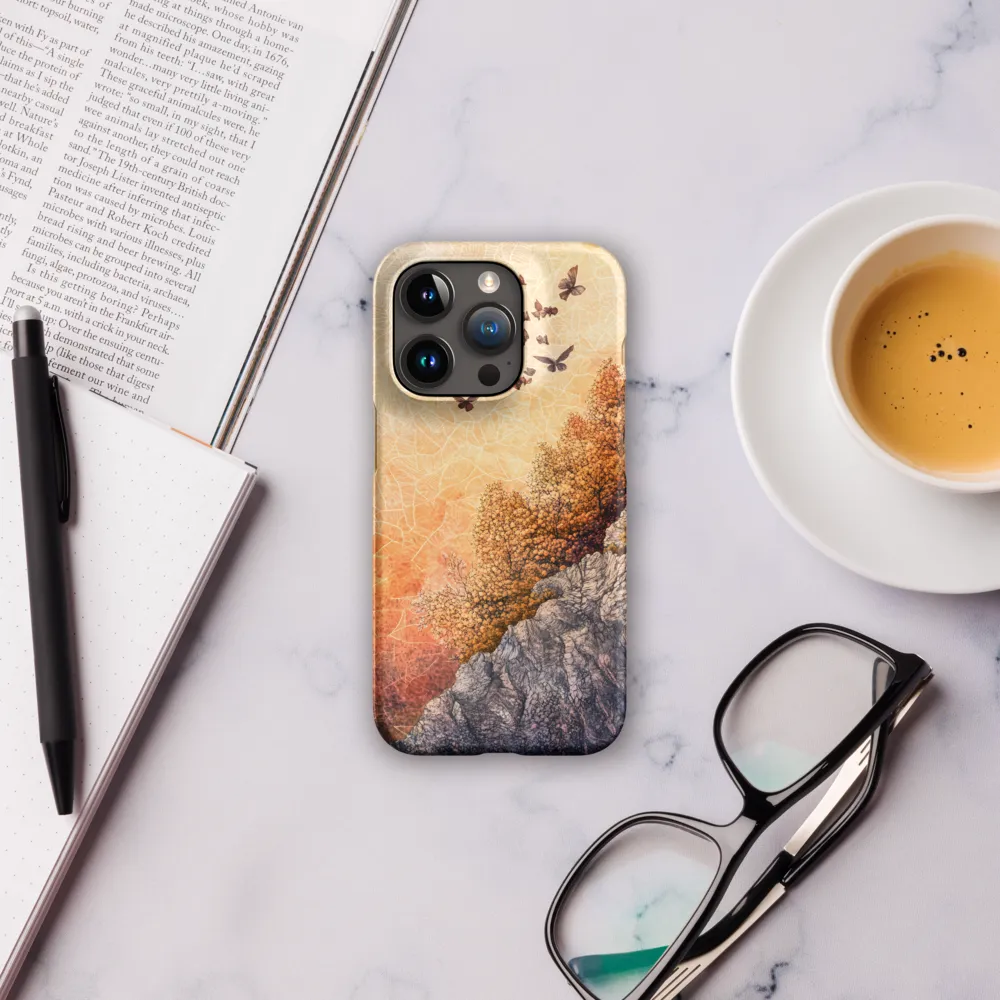 Fluttering Dreams of Serenity | Phone Case |  15 Pro | Snap Case | Matte