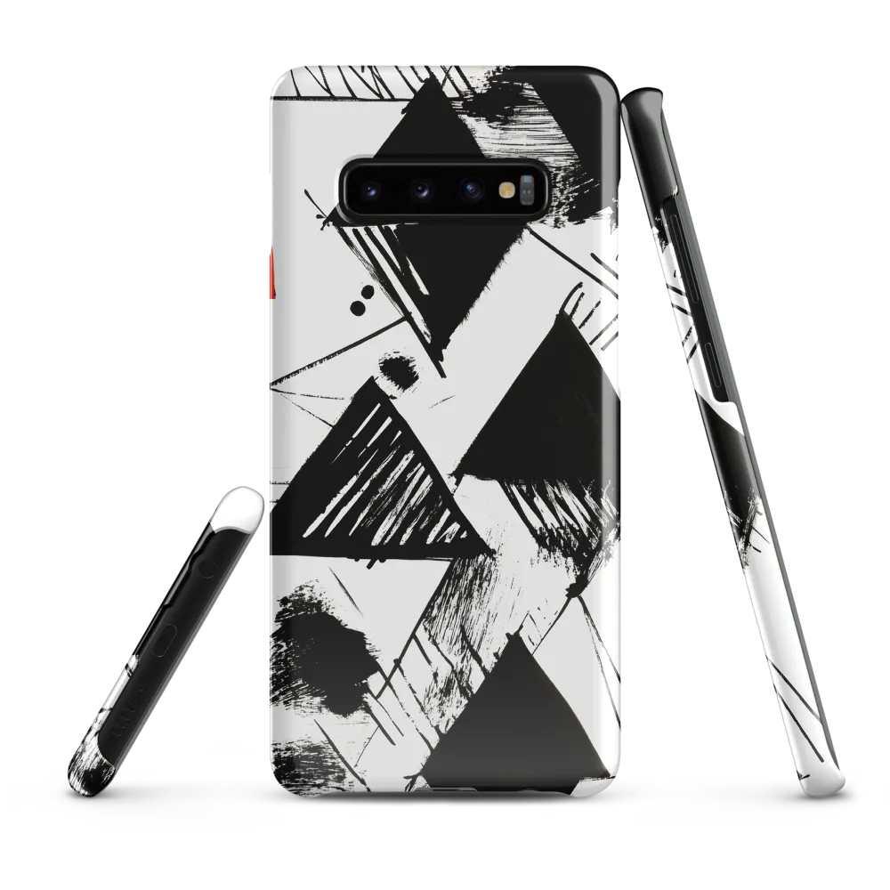 Dynamic Geometric Harmony | Phone Case |  S10 Plus | Snap Case | Glossy