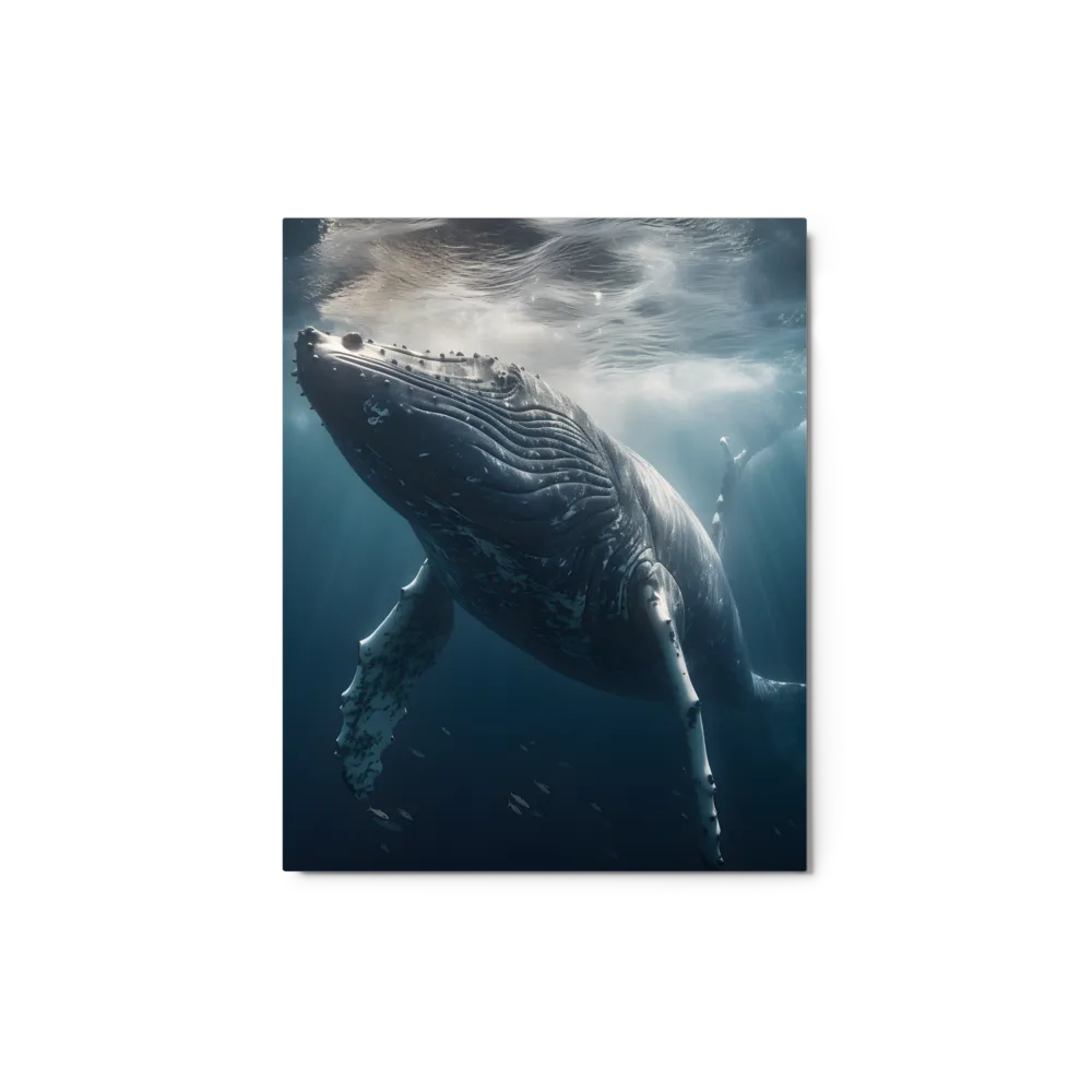 Graced by the Depths | Metal Print | 8″×10″