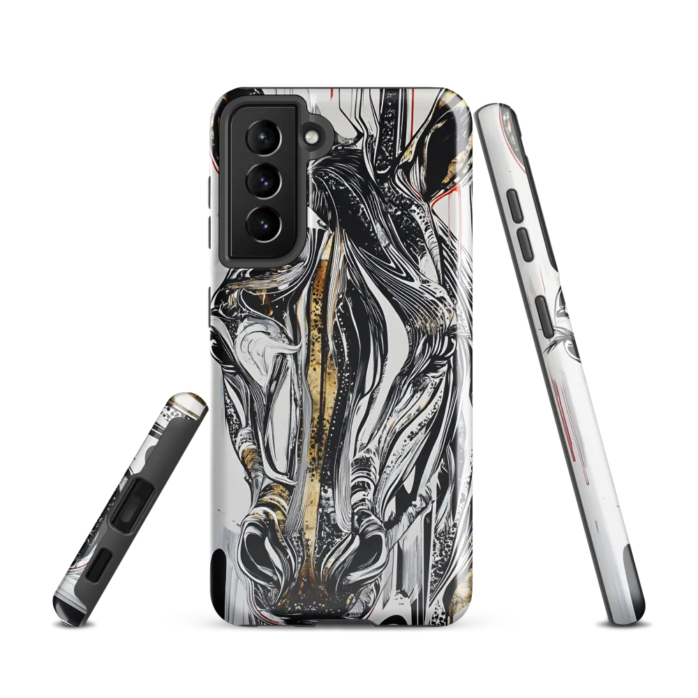 Ethereal Majesty: The Abstract Zebra