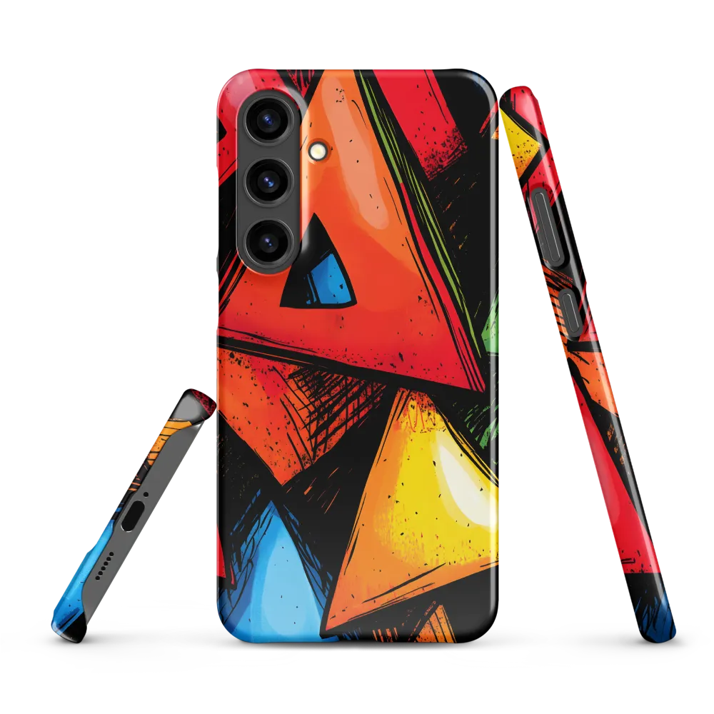 Vibrant Triangles in Abstract Harmony