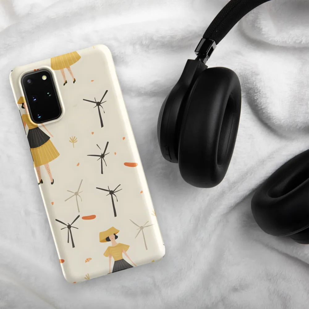 Whimsical Patterns of Nature and Femininity | Phone Case |  S20 Plus | Snap Case | Glossy