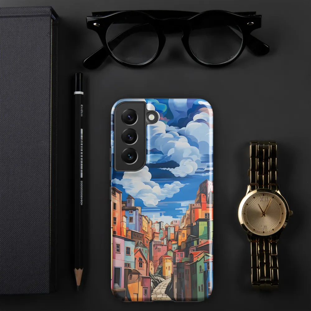 Whimsical Heights: A Vibrant Cityscape