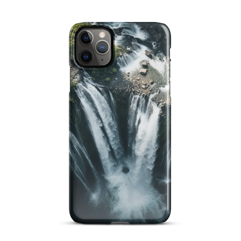 Nature's Power: The Cascading Waterfall | Phone Case |  11 Pro Max | Snap Case | Glossy