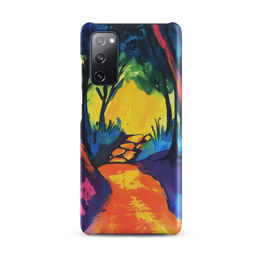 Path Through a Vibrant Forest