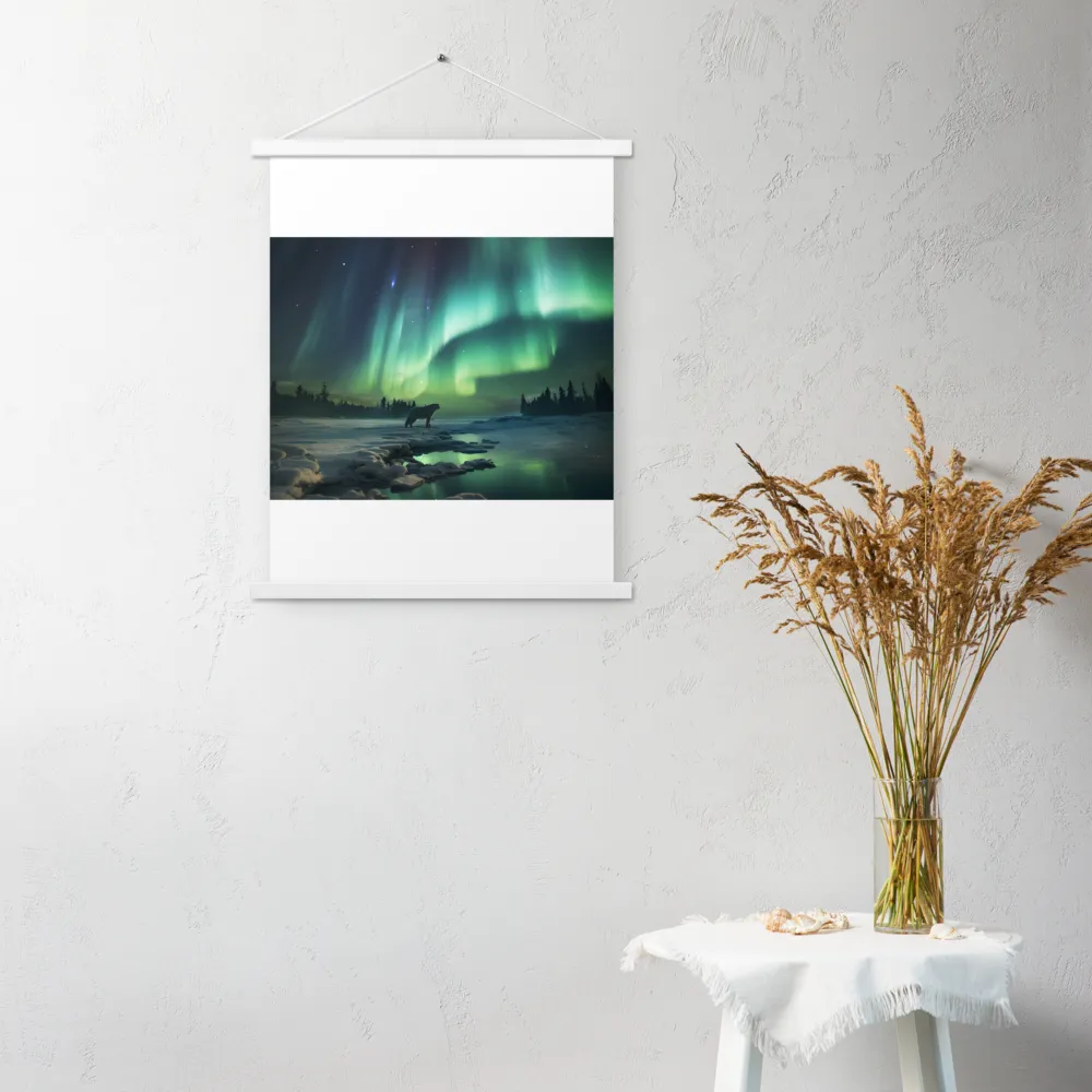 Auroral Guardianship | Poster With White Wood Hanger | 18″×24″