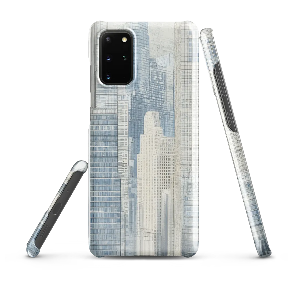Urban Serenity: A Modern Cityscape | Phone Case |  S20 Plus | Snap Case | Glossy