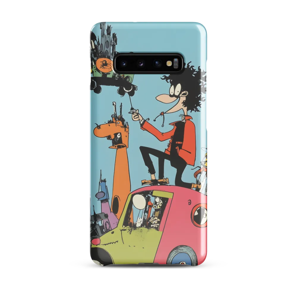 Whimsical Urban Adventure | Phone Case |  S10 Plus | Snap Case | Glossy