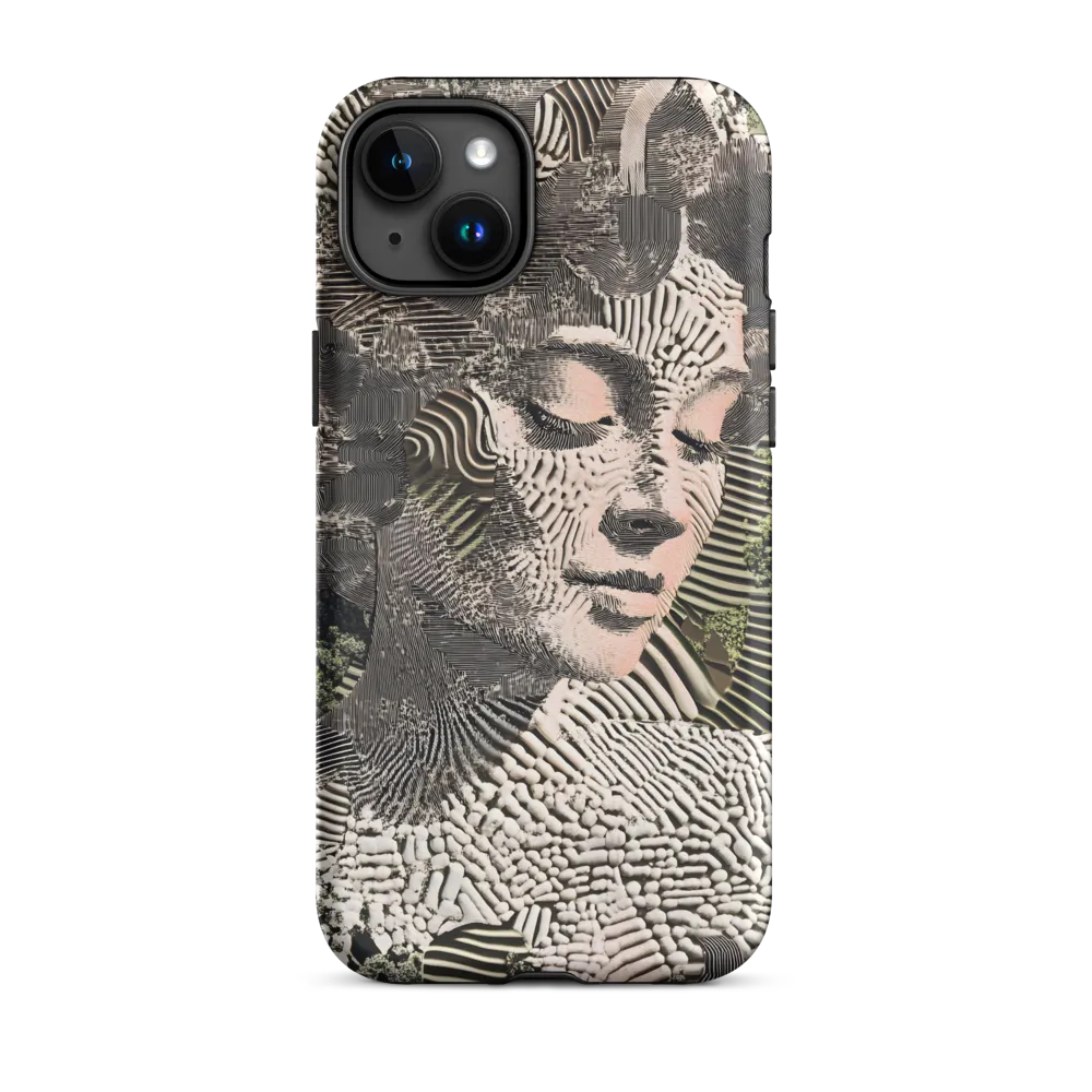 Ethereal Blend of Nature and Humanity | Phone Case |  15 Plus | Tough Case | Matte