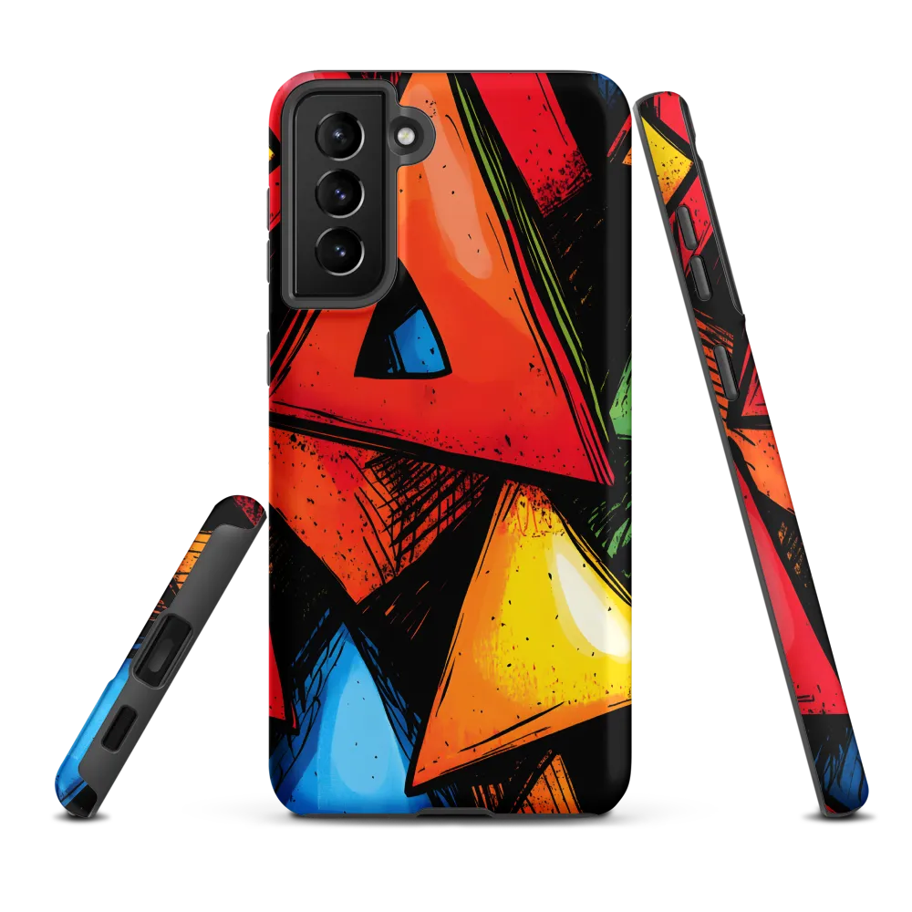 Vibrant Triangles in Abstract Harmony