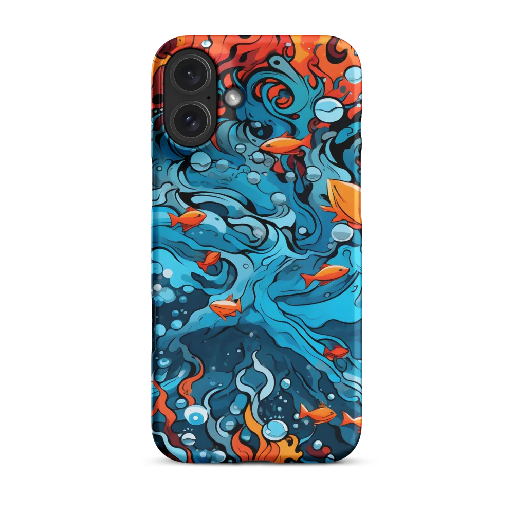 Fluid Harmony: Ocean and Flames