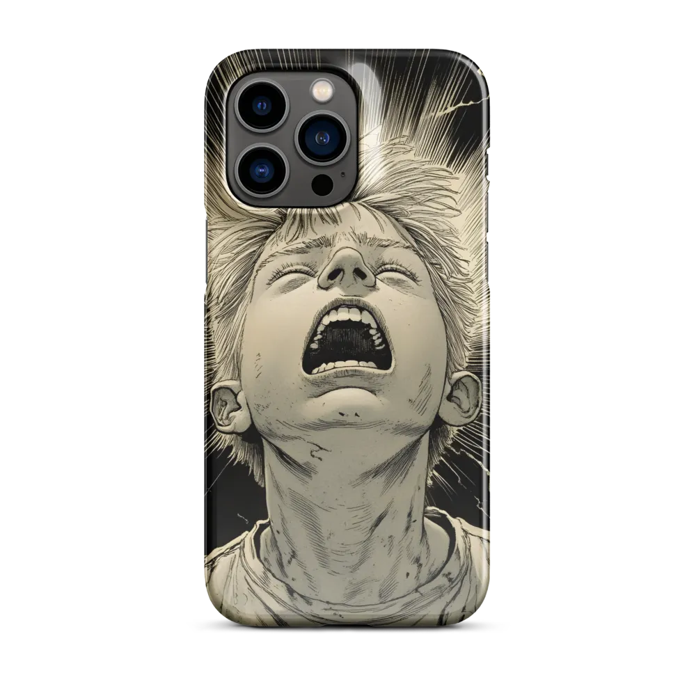 Echoes of Anguish | Phone Case |  14 Pro Max | Snap Case | Glossy