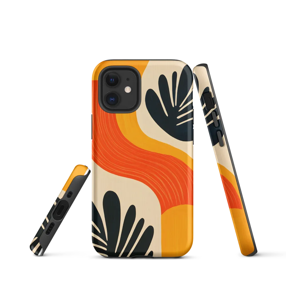 Flow of Nature | Phone Case |  12 mini | Tough Case | Matte