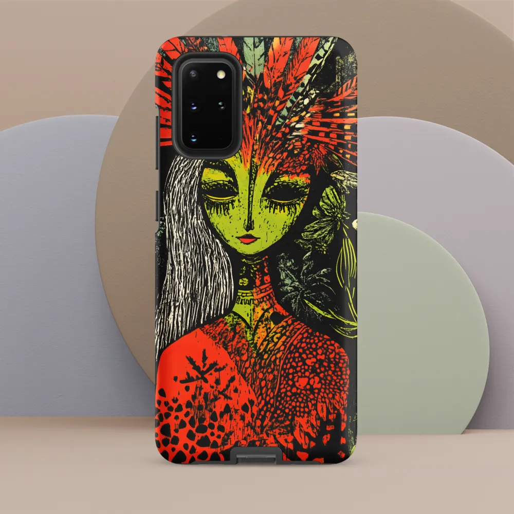 Mystical Flora: A Surreal Portrait