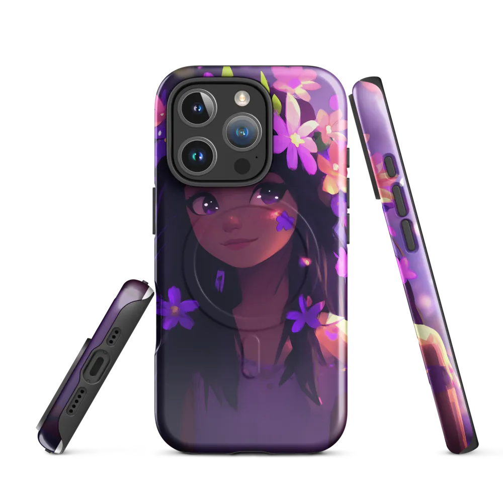 Whispers of Blossoms | Phone Case |  16 Pro | MagSafe® Tough Case | Glossy