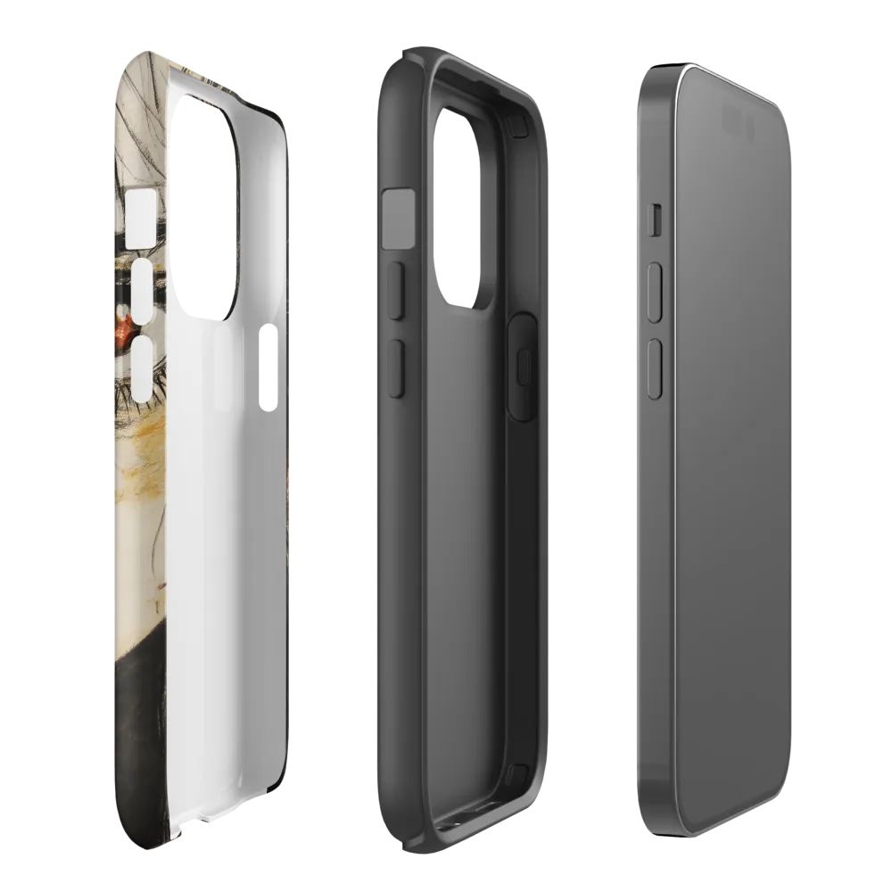 Gaze of Intensity | Phone Case |  14 Pro | Tough Case | Matte