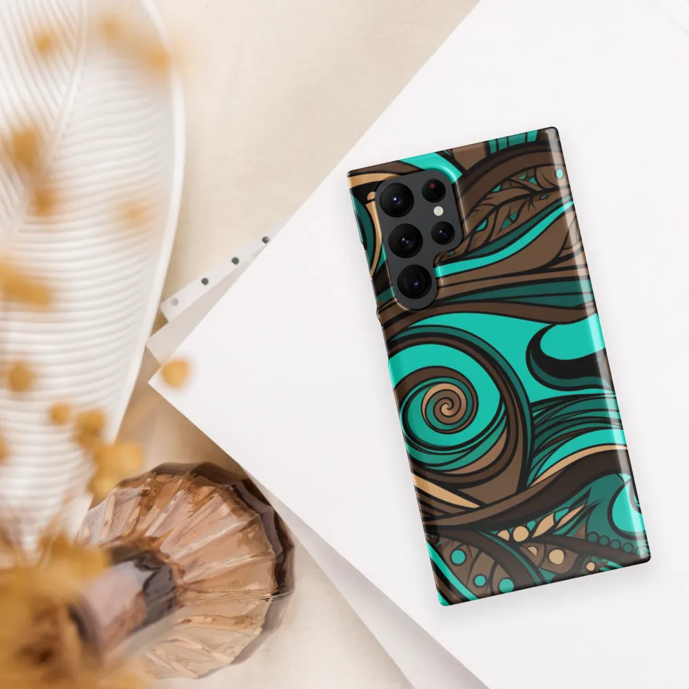 Fluctuating Currents | Phone Case |  S22 Ultra | Snap Case | Glossy