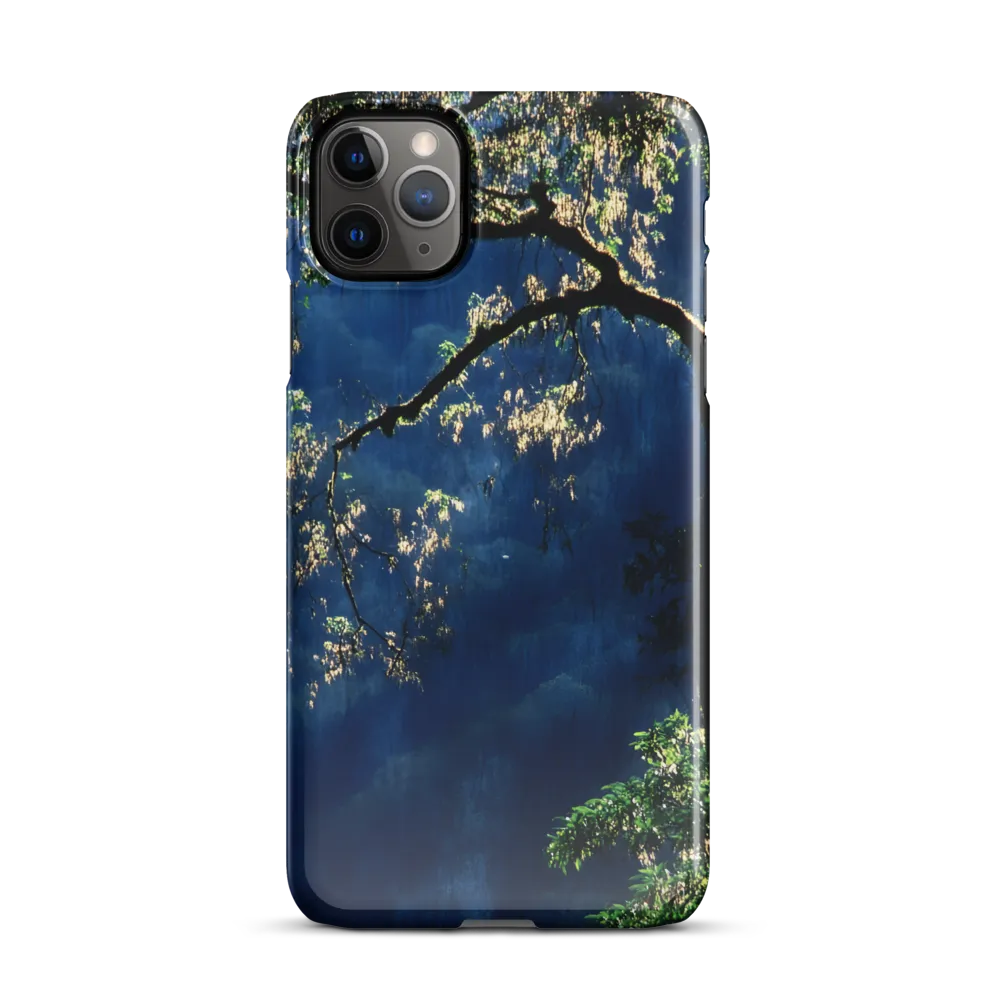 Whispers of Nature: The Silhouette of Serenity | Phone Case |  11 Pro Max | Snap Case | Glossy