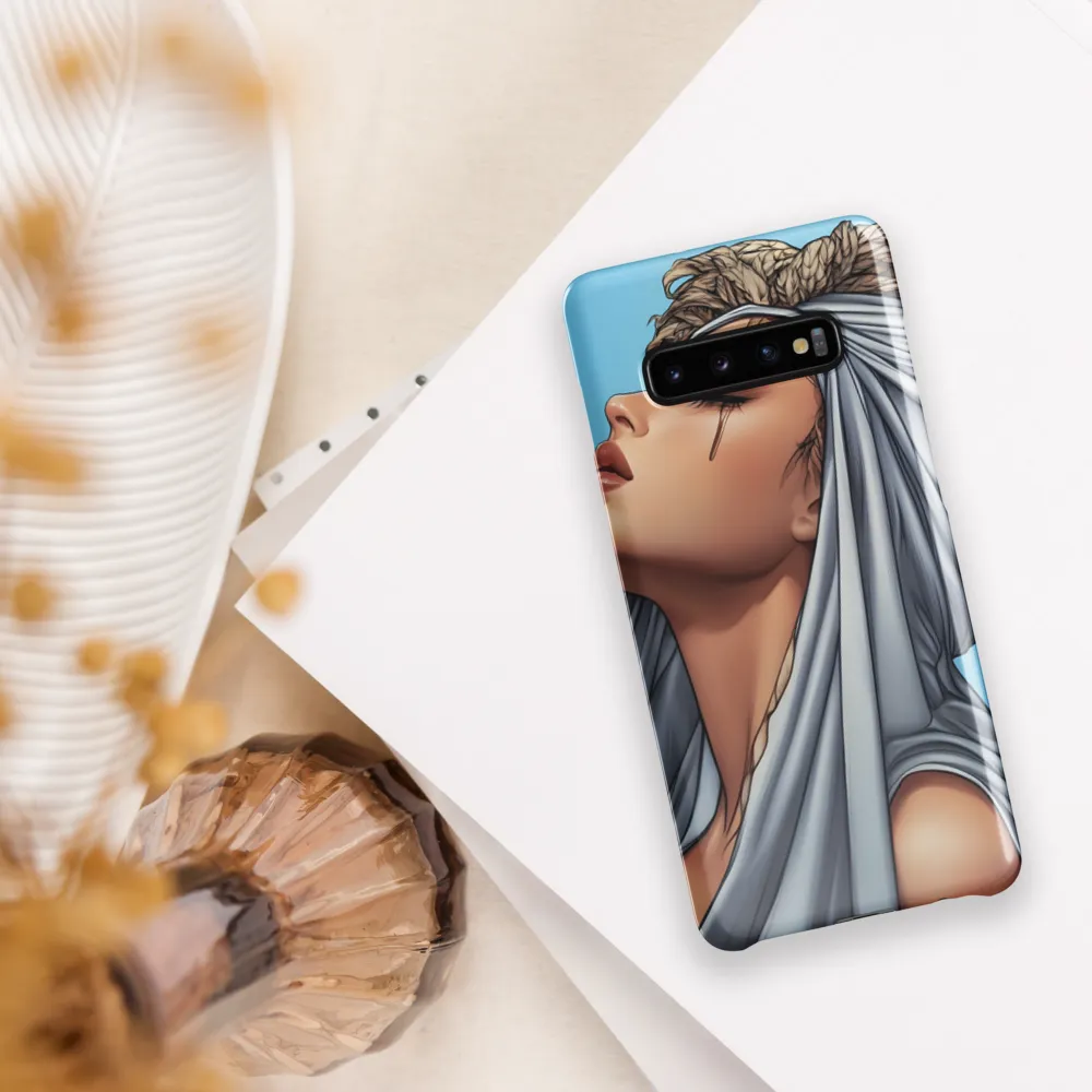 Veiled Serenity | Phone Case |  S10 Plus | Snap Case | Glossy