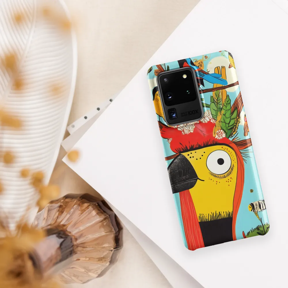 Toucan with Floral Crown