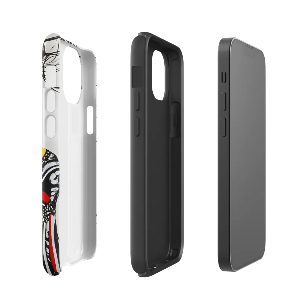 Whispers of the Abstract | Phone Case |  13 mini | Tough Case | Matte