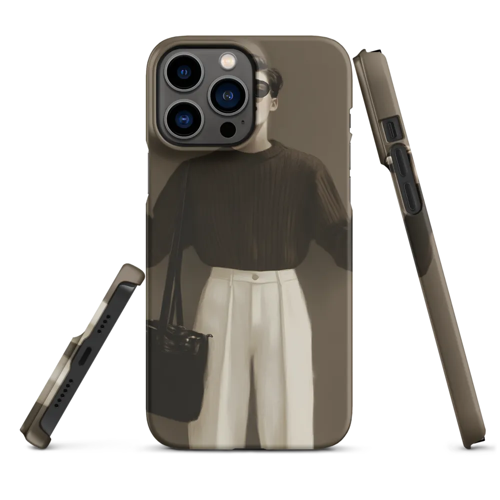Playful Elegance | Phone Case |  13 Pro Max | Snap Case | Matte