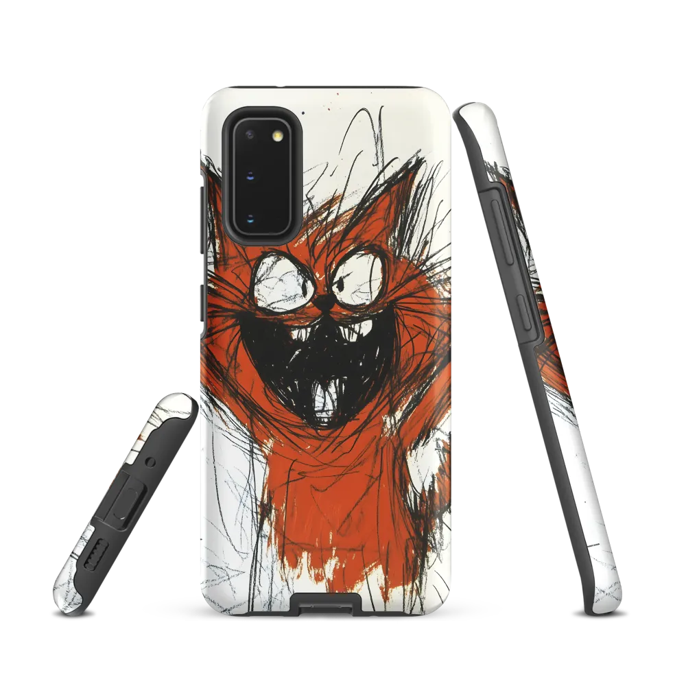 Joyful Cat Creation | Phone Case |  S20 | Tough Case | Matte