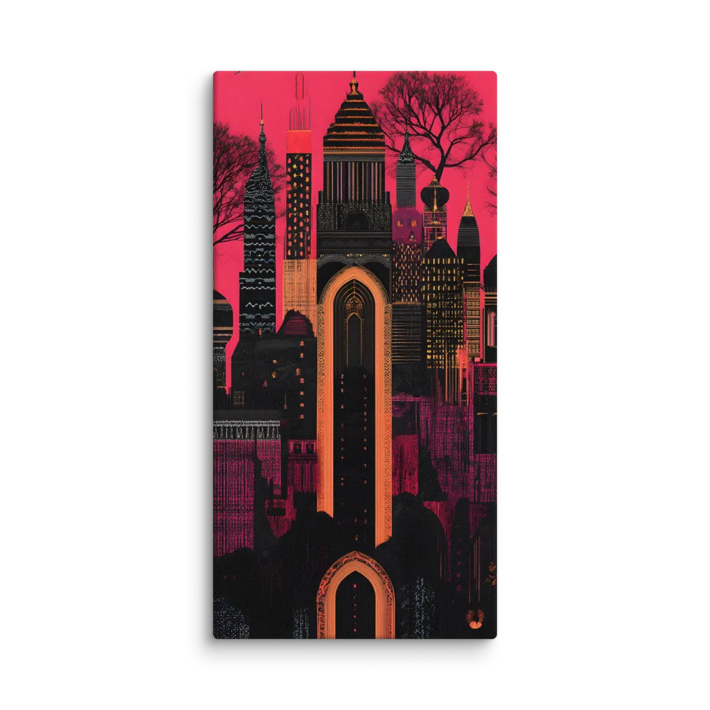 Urban Reverie | Canvas | 10″×20″