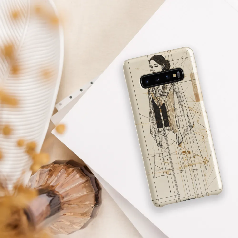 Elegance in Lines | Phone Case |  S10 Plus | Snap Case | Glossy