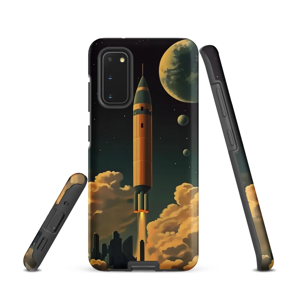 Journey Through the Cosmic Frontier | Phone Case |  S20 | Tough Case | Matte