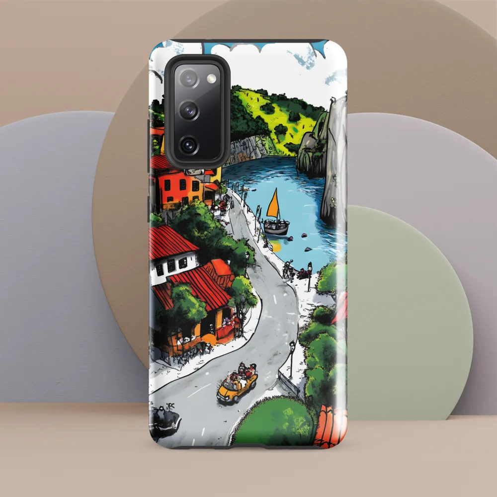 Whimsical Village by the Water