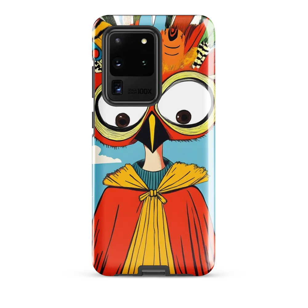 A Whimsical Encounter: The Owl-Human Fusion