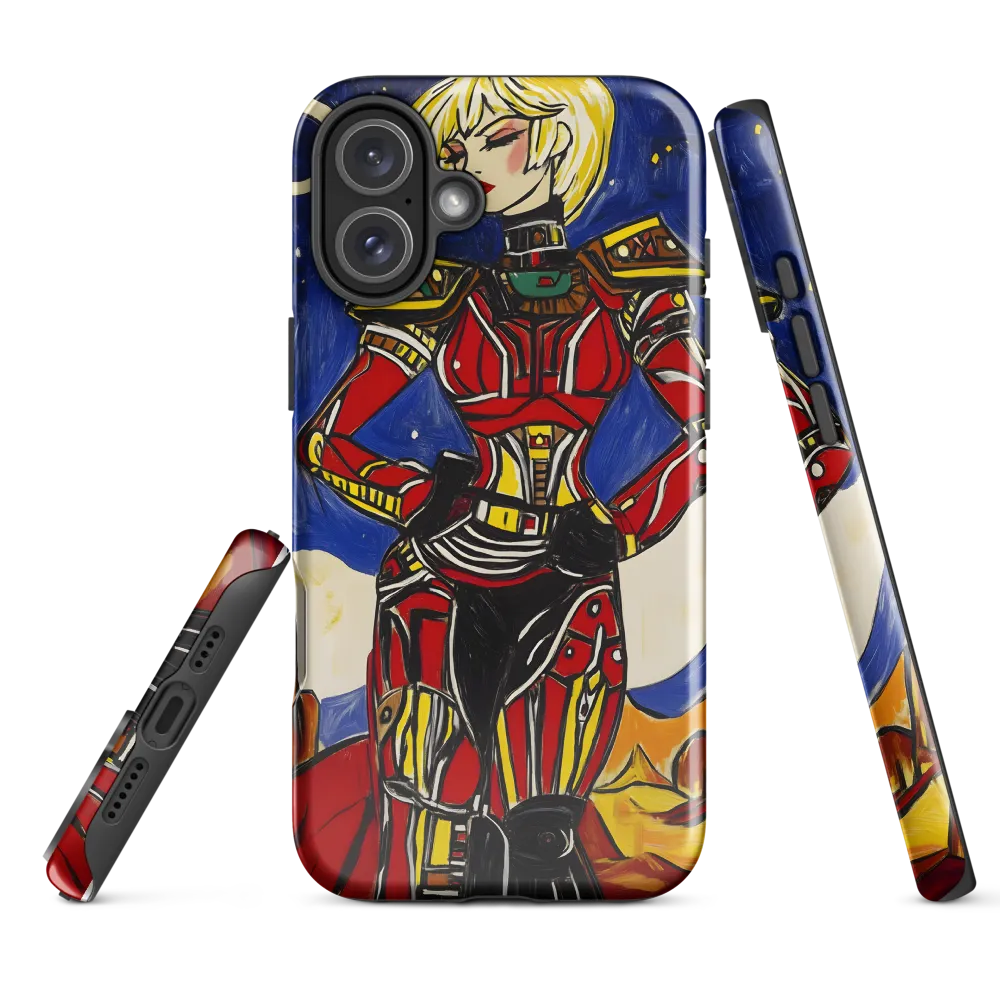 The Defiant Warrior | Phone Case |  16 Plus | Tough Case | Glossy