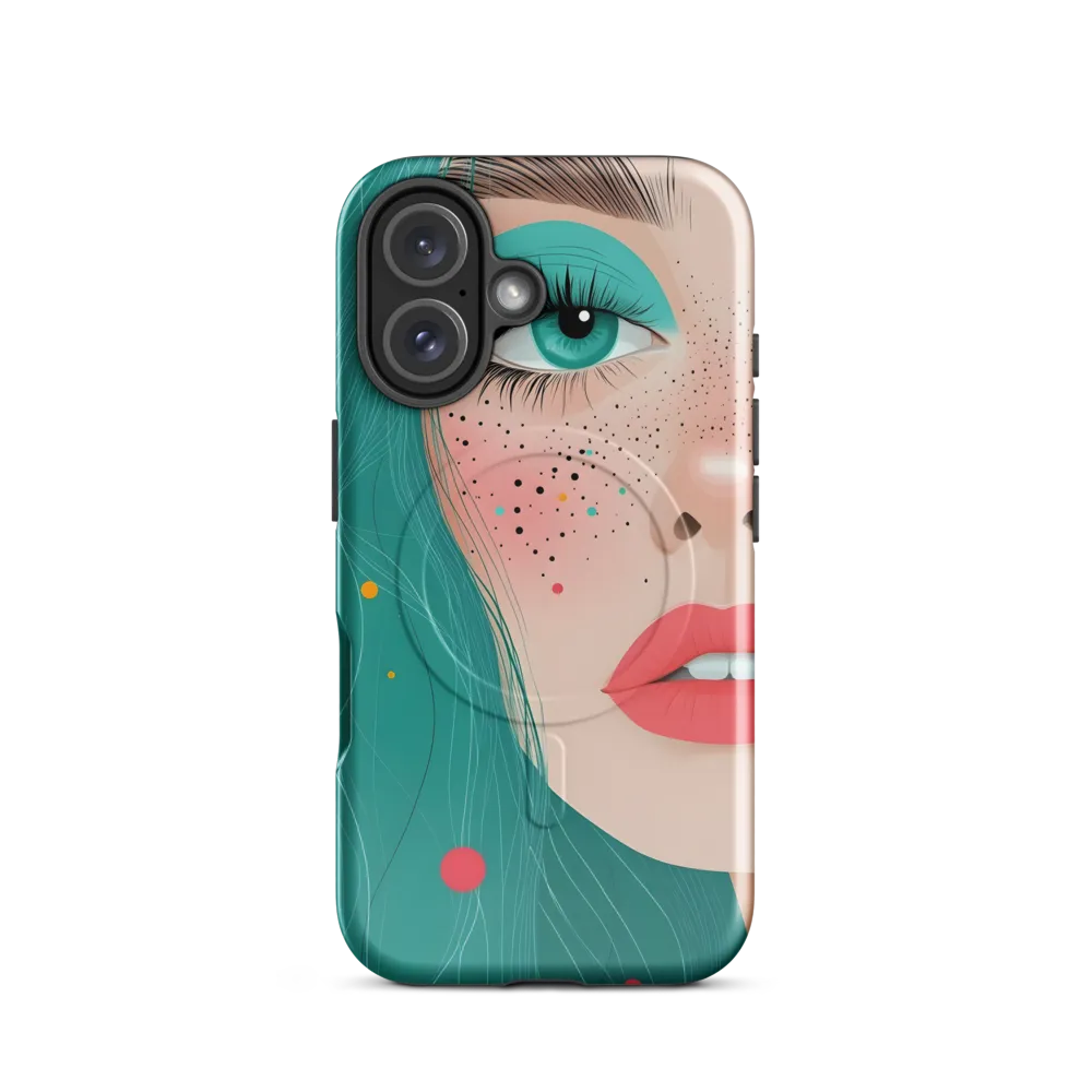 A Playful Portrait: Turquoise Temptation