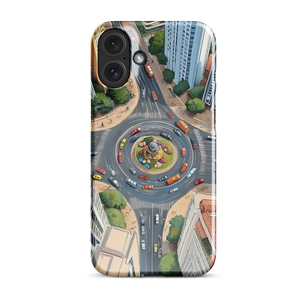 Urban Symphony: Aerial Vision of City Life