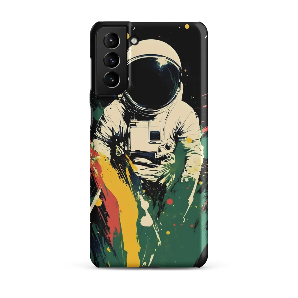 Cosmic Splash: The Astronaut's Journey