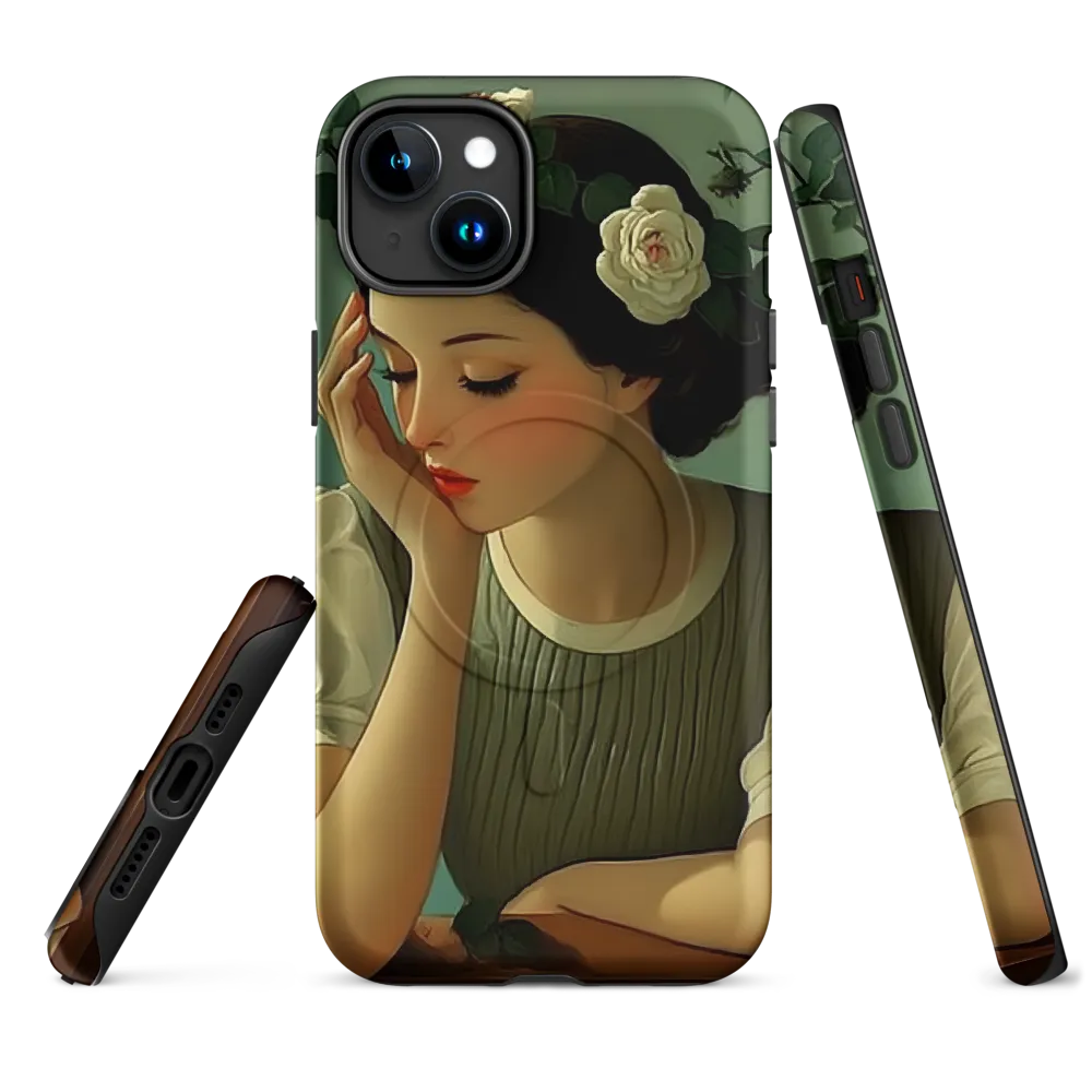 Whispers of Serenity | Phone Case |  15 Plus | MagSafe® Tough Case | Matte