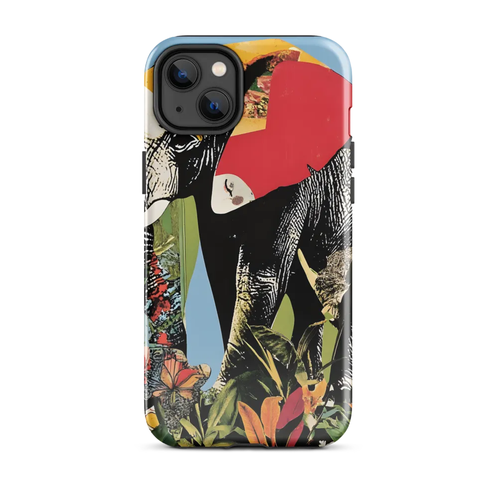 Harmony of Nature: The Elephant's Embrace | Phone Case |  14 Plus | Tough Case | Glossy