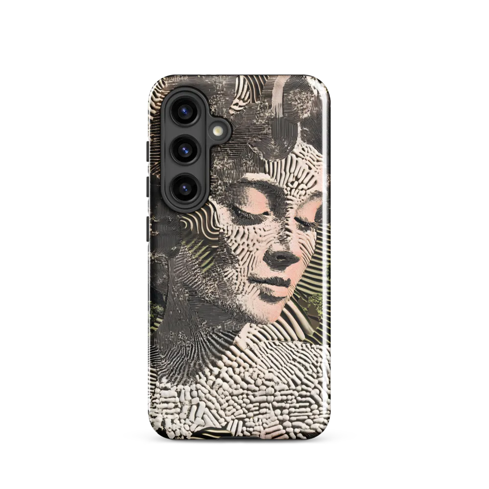 Ethereal Blend of Nature and Humanity | Phone Case |  S24 | Tough Case | Glossy