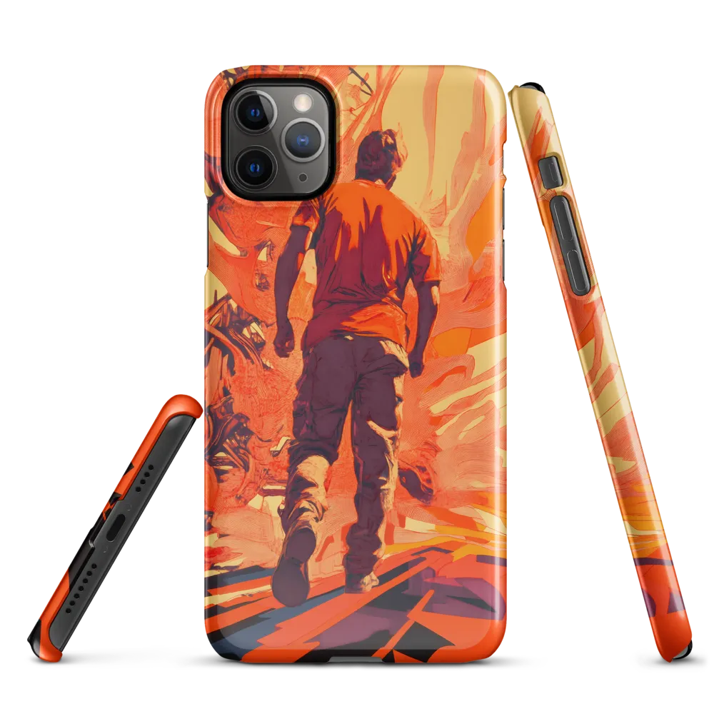 Into the Flames of Motion | Phone Case |  11 Pro Max | Snap Case | Glossy