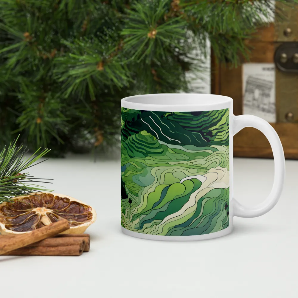 Harmony of the Lush Landscape | Mugs | Multiple Sizes & Colors