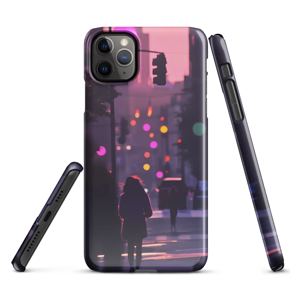 City Silhouettes at Dusk | Phone Case |  11 Pro Max | Snap Case | Glossy