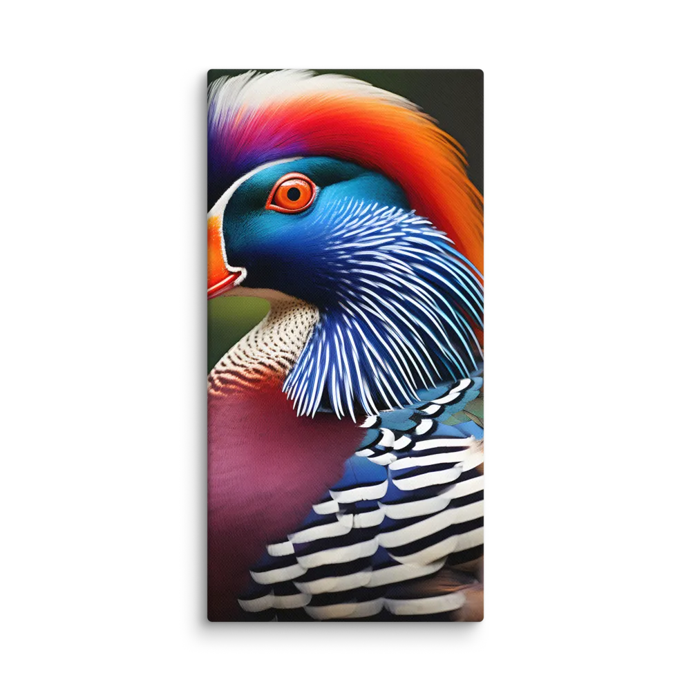 The Majestic Mandarin | Canvas | 10″×20″