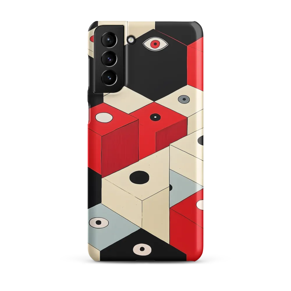 Dynamic Cubism | Phone Case |  S21 Plus | Snap Case | Matte